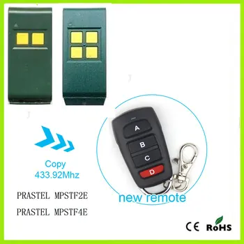 PRASTEL MPSTF2E MPSTF4E remote control 433.92mhz gate garage door PRASTEL MPSTF2E MPSTF4E 433mhz remote control
PRASTEL MPSTF2E MPSTF4E remote control 433.92mhz gate garage door PRASTEL MPSTF2E MPSTF4E 433mhz remote control