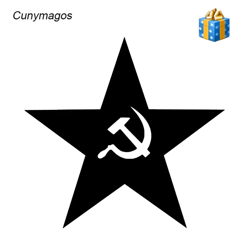 USSR Star Creative Car-Styling Fashion Stickers Decals Motorcycle Car Sticker Reflective Wall Car Accessories Sticker 10cm*9.5cm
USSR Star Creative Car-Styling Fashion Stickers Decals Motorcycle Car Sticker Reflective Wall Car Accessories Sticker 10cm*9.5cm