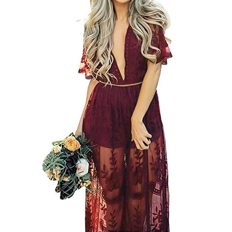 Sexy Hollow White Lace Dress Women 'S High Waist Sleeveless Backless Dress Elegant Hollywood Maxi Long Dress Vestidos
Sexy Hollow White Lace Dress Women 'S High Waist Sleeveless Backless Dress Elegant Hollywood Maxi Long Dress Vestidos