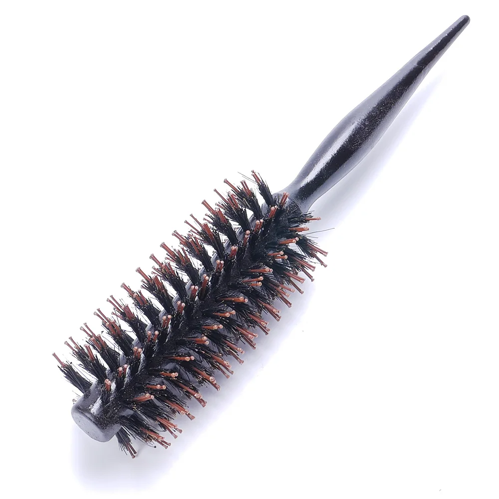 Roll Round Hair Brush Comb Brush Hair Care Tool Wood Handle Natural Bristle Curly Hair Brush Fluffy Comb Hairdressing Barber Too
Roll Round Hair Brush Comb Brush Hair Care Tool Wood Handle Natural Bristle Curly Hair Brush Fluffy Comb Hairdressing Barber Too