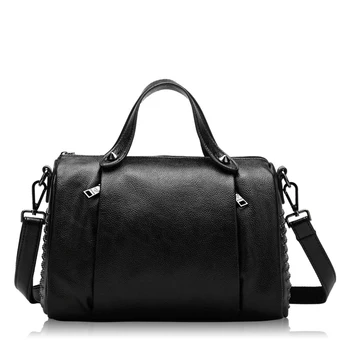 Real Cow Leather Women Genuine Leather Handbags Fashion Rivet Shoulder Crossbody Bags Ladies Messenger Bags Pillow Tote Bag
Real Cow Leather Women Genuine Leather Handbags Fashion Rivet Shoulder Crossbody Bags Ladies Messenger Bags Pillow Tote Bag