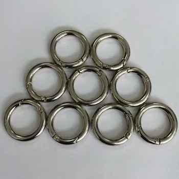 6Pcs Alloy Metal Spring Key Ring Circle Round Carabiner Camping Spring Snap Clip Hook Camping Climbing Hiking Outdoor Tools
6Pcs Alloy Metal Spring Key Ring Circle Round Carabiner Camping Spring Snap Clip Hook Camping Climbing Hiking Outdoor Tools
