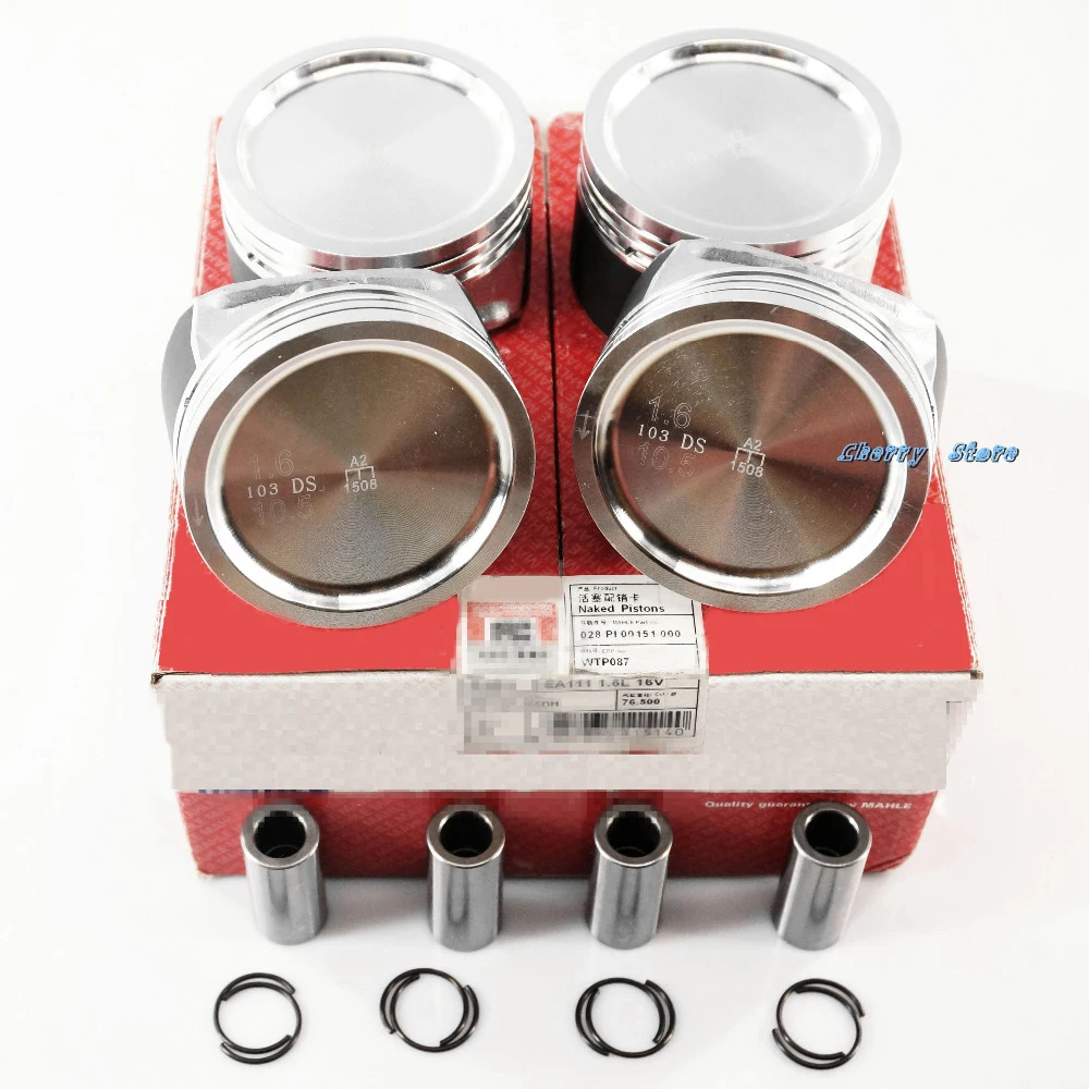 NEW 036 107 065 DH STD 76.5mm Engine Piston Set For VW Volkswagen Jetta 2011-2016 1.6L EA111 CLRA 036107065DH
NEW 036 107 065 DH STD 76.5mm Engine Piston Set For VW Volkswagen Jetta 2011-2016 1.6L EA111 CLRA 036107065DH