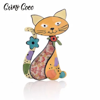 Cring CoCo Cute Funny Unisex Alloy Cartoon Cat Enamel Brooches Badge Creative Personality Animal Brooches Pin High Quality
Cring CoCo Cute Funny Unisex Alloy Cartoon Cat Enamel Brooches Badge Creative Personality Animal Brooches Pin High Quality