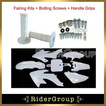White Plastic Fairing Body Fender Kits Mounting Screws Throttle Handle Grips For Honda XR50 CRF50 Pit Dirt Trail Motor Bike
White Plastic Fairing Body Fender Kits Mounting Screws Throttle Handle Grips For Honda XR50 CRF50 Pit Dirt Trail Motor Bike