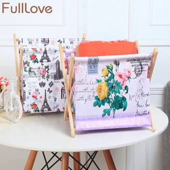 FullLove Folding Wooden Storage Box Jewelry Holder Floral Print Clothes Book Sundries Newspaper Desk Organizer Rack Home Storage
FullLove Folding Wooden Storage Box Jewelry Holder Floral Print Clothes Book Sundries Newspaper Desk Organizer Rack Home Storage