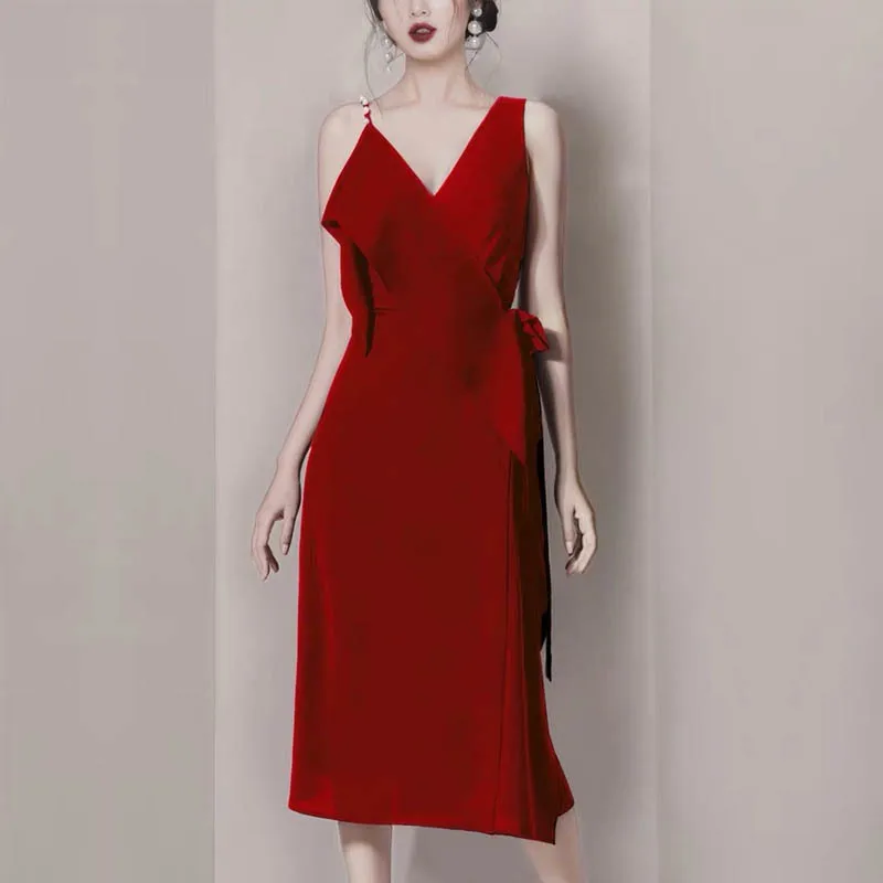 Vintage Party Spaghetti Strap Party Dress Women 2019 Sexy V-neck Summer Casual Chic Fitted Slim Long Dresses Vestidos
Vintage Party Spaghetti Strap Party Dress Women 2019 Sexy V-neck Summer Casual Chic Fitted Slim Long Dresses Vestidos