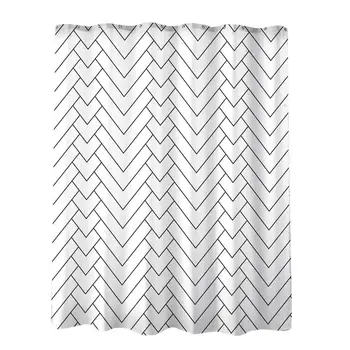 72x72inch Hotel Quality White Striped Water-Repellent Mold Resistant Fabric Shower Curtain PVC-laden vinyl Polyester
72x72inch Hotel Quality White Striped Water-Repellent Mold Resistant Fabric Shower Curtain PVC-laden vinyl Polyester