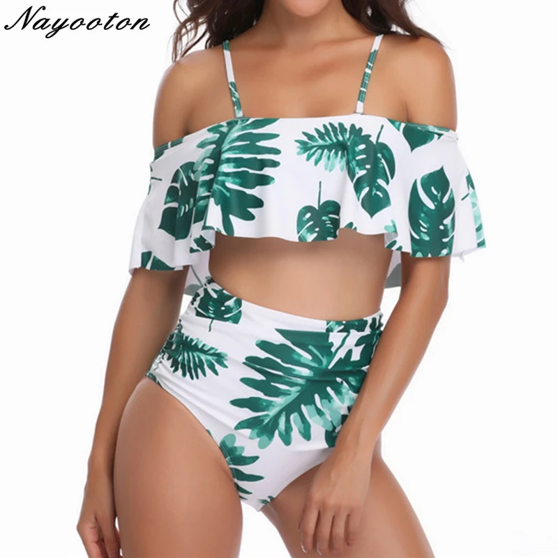 sexy Push up new bikini Swimsuit Women high waist bikini set Swimwear Beach printing Leaves and flowers two piece Bathing Suit
sexy Push up new bikini Swimsuit Women high waist bikini set Swimwear Beach printing Leaves and flowers two piece Bathing Suit