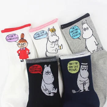 Cartoon Moomin Valley Cartoon Cute Cosplay Ukraine Socks Fashion Classic Funny Medias White Pink Short Cut Socks 1pair
Cartoon Moomin Valley Cartoon Cute Cosplay Ukraine Socks Fashion Classic Funny Medias White Pink Short Cut Socks 1pair