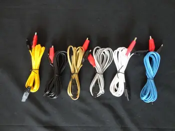 10pcs/Therapy Crocodile clip adapter Electrode Wires cable parts for Electric Acupuncture Stimulator Machine
10pcs/Therapy Crocodile clip adapter Electrode Wires cable parts for Electric Acupuncture Stimulator Machine