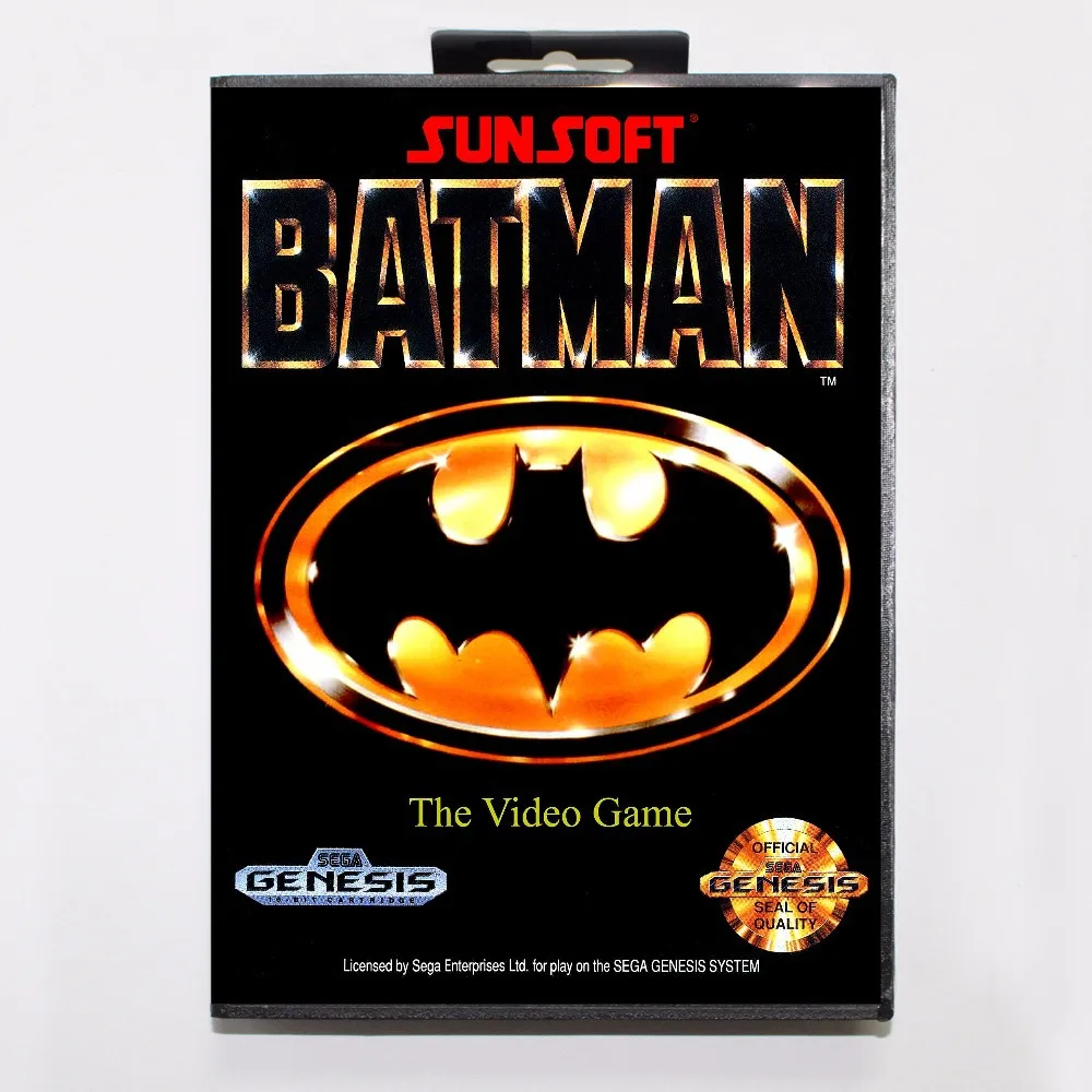 Batman The Video Game (aka Batman) Game Cartridge 16 bit MD Game Card With Retail Box For Sega Mega Drive For Genesis
Batman The Video Game (aka Batman) Game Cartridge 16 bit MD Game Card With Retail Box For Sega Mega Drive For Genesis