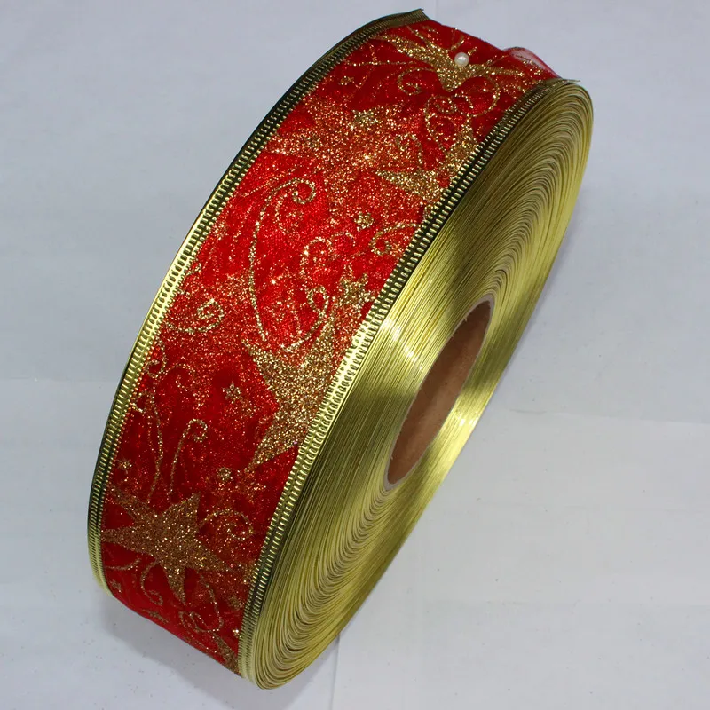 100Yard 2 '' ( 5CM ) Wide Red Ribbon Gauze Ribbon Printing Star Christmas Tree Decoration Christmas Decoration,DIY Accessories
100Yard 2 '' ( 5CM ) Wide Red Ribbon Gauze Ribbon Printing Star Christmas Tree Decoration Christmas Decoration,DIY Accessories