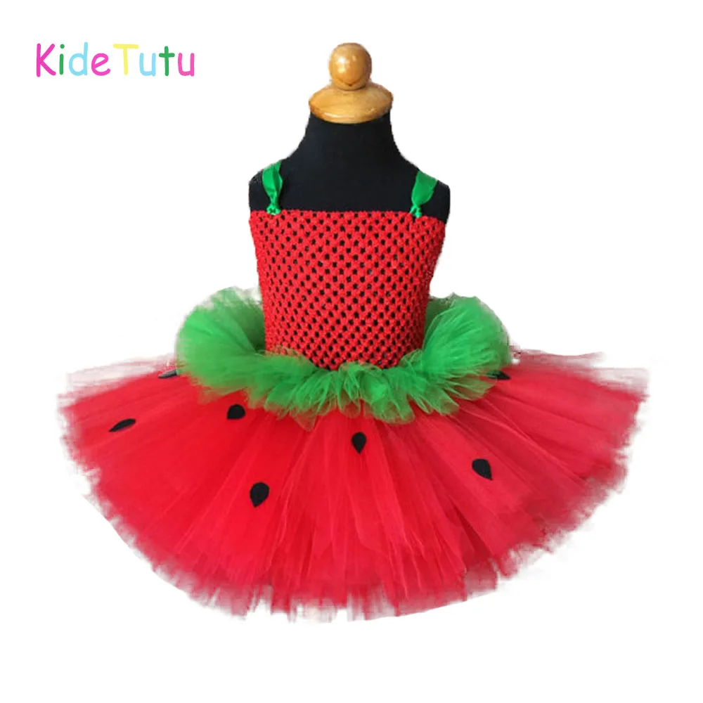 Red Green Strawberry Inspire Girls Tutu Dress Infant Baby 1st Birthday Party Photo Prop Dresses Kids Carnival Perform Costume
Red Green Strawberry Inspire Girls Tutu Dress Infant Baby 1st Birthday Party Photo Prop Dresses Kids Carnival Perform Costume