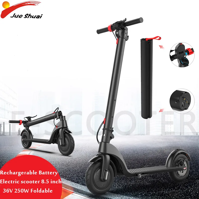 36V 250W Electric Scooter 8.5 inch Rechargeable Lithium Battery front motor Adult Electric Motor Foldable e scooter skateboard
36V 250W Electric Scooter 8.5 inch Rechargeable Lithium Battery front motor Adult Electric Motor Foldable e scooter skateboard