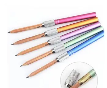 Exquisite Metal Pencil Extender Sketch Pencil Extension pencil Random Color Select
Exquisite Metal Pencil Extender Sketch Pencil Extension pencil Random Color Select