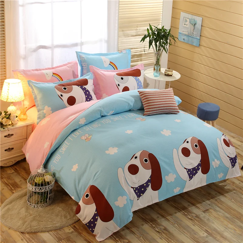 Lovely Cartoon Panda Dog Pattern Boy Girl Adult Child Bedclothes 4pcs Bedding Set Bed Cover Bed Sheet Duvet Cover Pillowcase
Lovely Cartoon Panda Dog Pattern Boy Girl Adult Child Bedclothes 4pcs Bedding Set Bed Cover Bed Sheet Duvet Cover Pillowcase