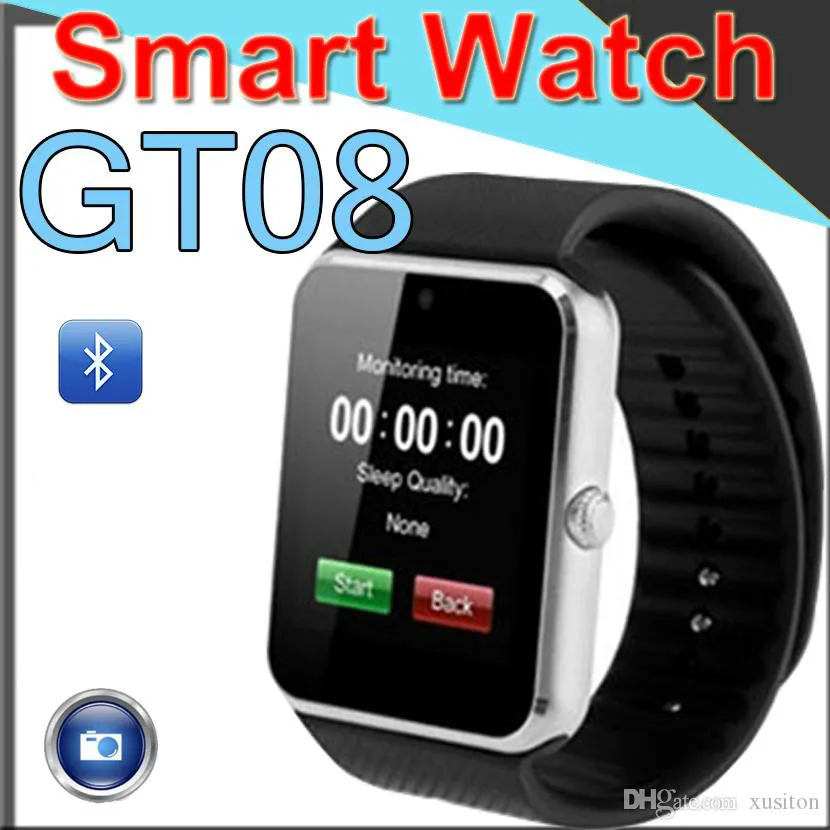 GT08 Smart Watch Bluetooth Smartwatches For Android Smartphones Slot NFC Health Watchs for Android for men Have camera function
GT08 Smart Watch Bluetooth Smartwatches For Android Smartphones Slot NFC Health Watchs for Android for men Have camera function