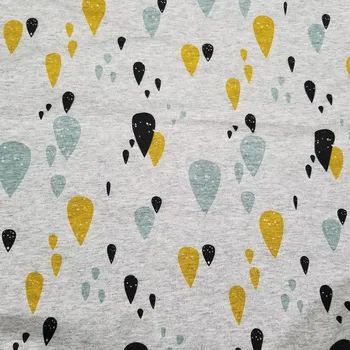 Hot sale Half Meter Printed Raindrop Baby Cotton Knitted Jersey Fabric for DIY clothes, bibs, coated, bed sheets Cotton Cloth
Hot sale Half Meter Printed Raindrop Baby Cotton Knitted Jersey Fabric for DIY clothes, bibs, coated, bed sheets Cotton Cloth
