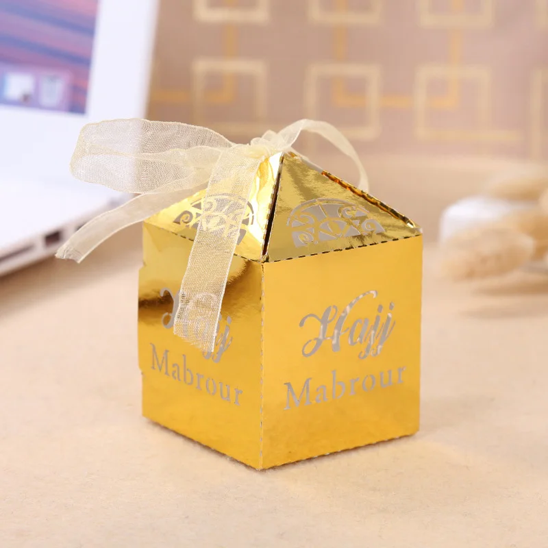 50pcs Hajj Mabrour Candy Gift Box For Muslim Hajj Party Decoration Eid Mubarak Ramadan Kareem Candy Box Size 5*5*8cm
50pcs Hajj Mabrour Candy Gift Box For Muslim Hajj Party Decoration Eid Mubarak Ramadan Kareem Candy Box Size 5*5*8cm