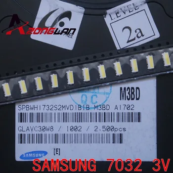 200PCS LED Backlight Edge LED Series TS731A 3V 7032 SPBWH1732S1B Cool white TV Application FOR SAMSUNG
200PCS LED Backlight Edge LED Series TS731A 3V 7032 SPBWH1732S1B Cool white TV Application FOR SAMSUNG