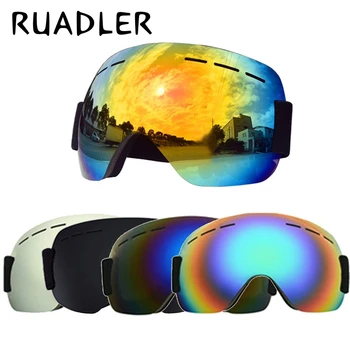 RUADLER ski goggles double layers UV anti-fog big ski mask glasses skiing men women snow snowboard goggles
RUADLER ski goggles double layers UV anti-fog big ski mask glasses skiing men women snow snowboard goggles
