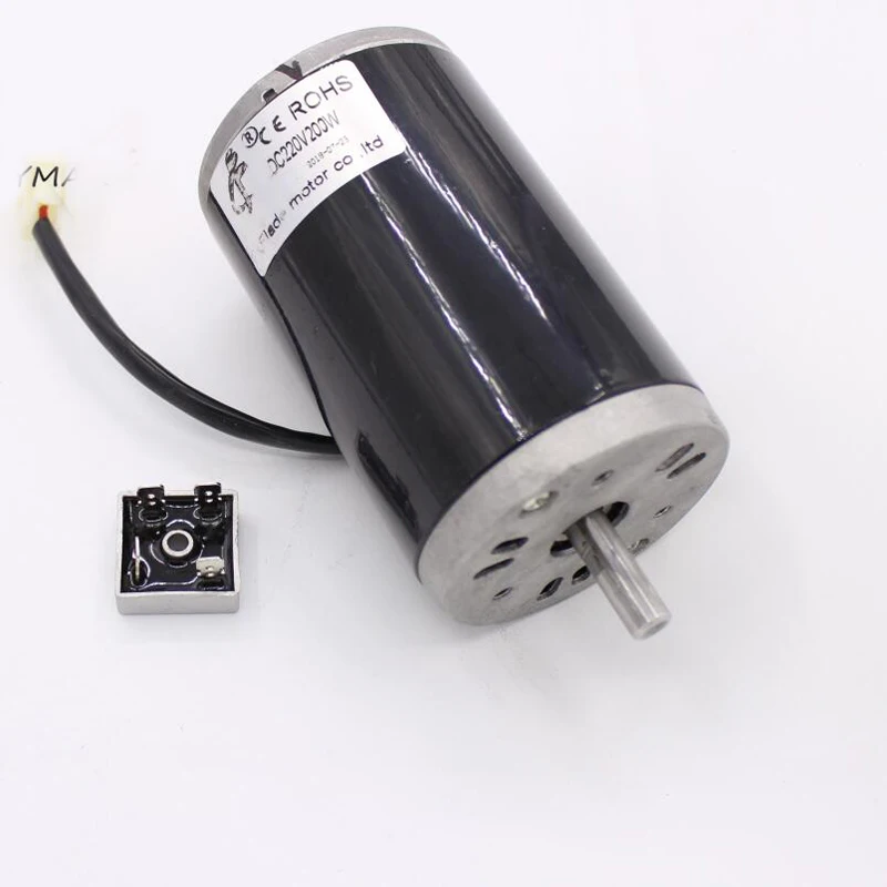1pcs DC 220V 200W 2500rpm Motor Double Ball Bearing Motor Lathe Modification Bench Drill Refit Motors for RC Model DIY Parts
1pcs DC 220V 200W 2500rpm Motor Double Ball Bearing Motor Lathe Modification Bench Drill Refit Motors for RC Model DIY Parts