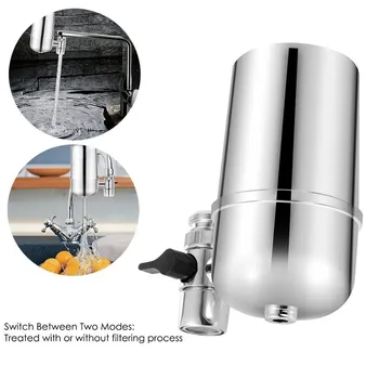 Water Filter For Kitchen Sink Or Bathroom Faucet Mount Filtration Tap Purifier+Universal Connector For Fresh Clean Water J#1#/30
Water Filter For Kitchen Sink Or Bathroom Faucet Mount Filtration Tap Purifier+Universal Connector For Fresh Clean Water J#1#/30