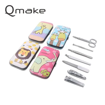 Manicure Tools Set of Nails steel Clipper Scissors Tweezer pedicure Travel kit Cartoon portable beauty Case for toe and finger
Manicure Tools Set of Nails steel Clipper Scissors Tweezer pedicure Travel kit Cartoon portable beauty Case for toe and finger