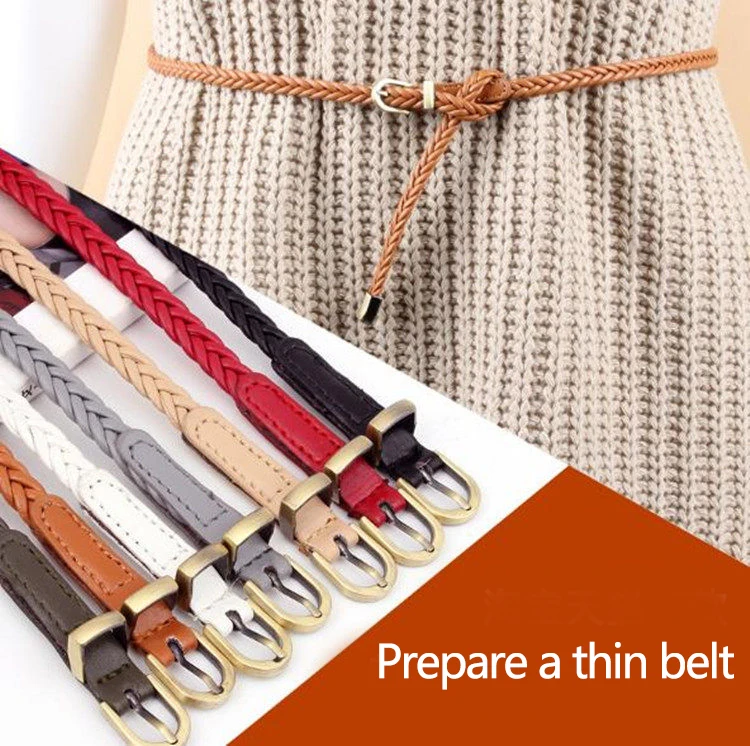 2019 NEW korean Hand-woven belt female pin buckle retro casual wild thin belt waist rope decoration luxury fashion
2019 NEW korean Hand-woven belt female pin buckle retro casual wild thin belt waist rope decoration luxury fashion