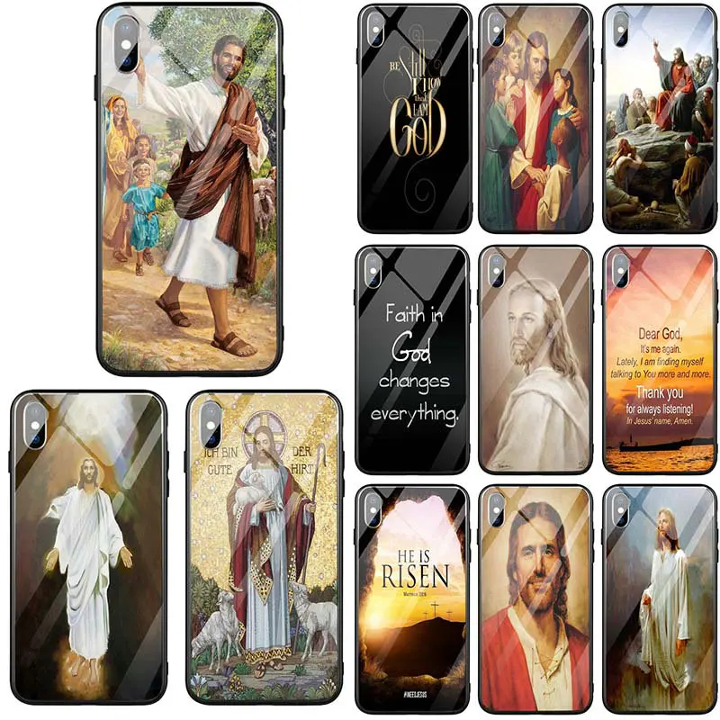 Christian Jesus I Love Jesus Tempered Glass Phone Cases Cover Coque Shell for iPhone 5 5S SE X XR XS Max 10 7 8 Plus Bags
Christian Jesus I Love Jesus Tempered Glass Phone Cases Cover Coque Shell for iPhone 5 5S SE X XR XS Max 10 7 8 Plus Bags