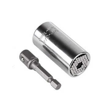 Torque Wrench Universal Sleeve Head Set Magic Socket Sleeve 7-19mm Spanner Grip Multi Hand Tools
Torque Wrench Universal Sleeve Head Set Magic Socket Sleeve 7-19mm Spanner Grip Multi Hand Tools