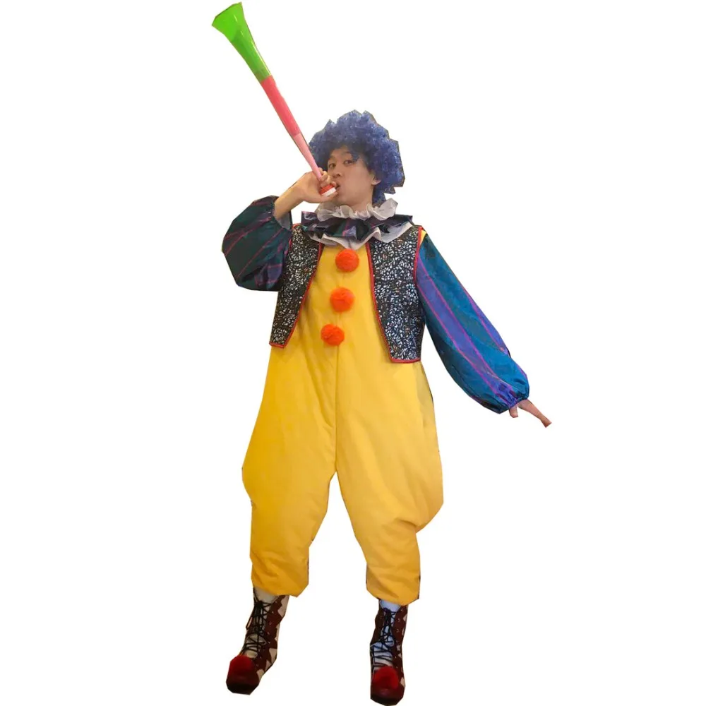 2024 Halloween Fancy Movie Menswear Stephen King's It Pennywise Cosplay Costume
2024 Halloween Fancy Movie Menswear Stephen King's It Pennywise Cosplay Costume