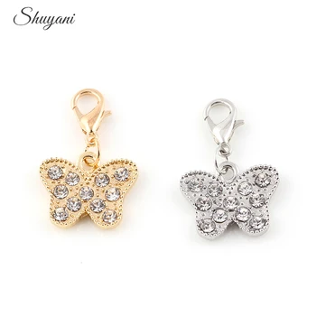 20pcs Austrian Crystals White Gold Color Butterfly Charms Pendant 18*15mm For DIY Necklace Bracelet Making
20pcs Austrian Crystals White Gold Color Butterfly Charms Pendant 18*15mm For DIY Necklace Bracelet Making