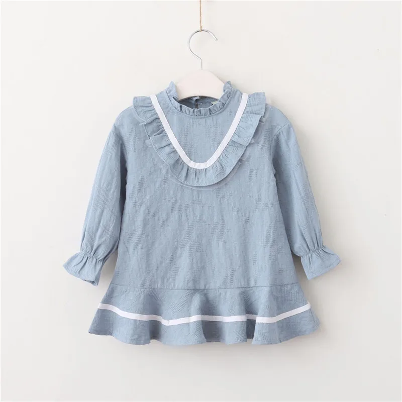 Hurave 2019 Baby Girl turtleneck Dress Clothes Children Long Sleeve clothing Kids mesh ruffles solid Casual cotton Dresses
Hurave 2019 Baby Girl turtleneck Dress Clothes Children Long Sleeve clothing Kids mesh ruffles solid Casual cotton Dresses