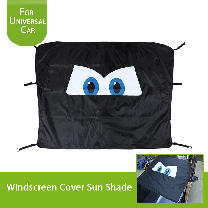 Windshield Sun Shade Cartoon Eyes Car Window Shade Keeps Vehicle Cool Folding Sun Visor Heat and Sun Reflector (Ultra-Large) 1PC
Windshield Sun Shade Cartoon Eyes Car Window Shade Keeps Vehicle Cool Folding Sun Visor Heat and Sun Reflector (Ultra-Large) 1PC