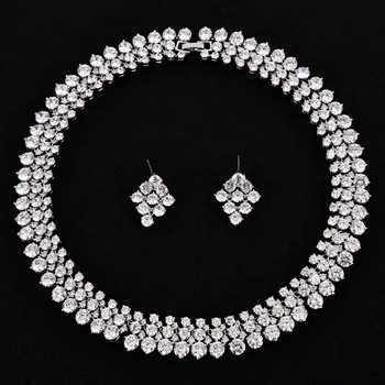 Bridal suit necklace earring accessories Japanese and Korean temperament jewelry evening dress wedding dress J5112
Bridal suit necklace earring accessories Japanese and Korean temperament jewelry evening dress wedding dress J5112