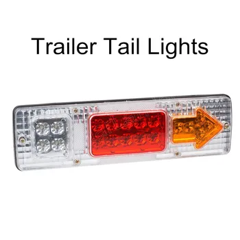 a pair 24V 19 led Carvan Trailer Tail Lights LED Rear Turn Signal Truck Trailer Lorry Stop Rear Tail Indicator Light Lamp
a pair 24V 19 led Carvan Trailer Tail Lights LED Rear Turn Signal Truck Trailer Lorry Stop Rear Tail Indicator Light Lamp