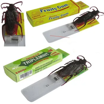 Personality funny toy simulated chewing gum children scary toys terrorist cockroach
Personality funny toy simulated chewing gum children scary toys terrorist cockroach