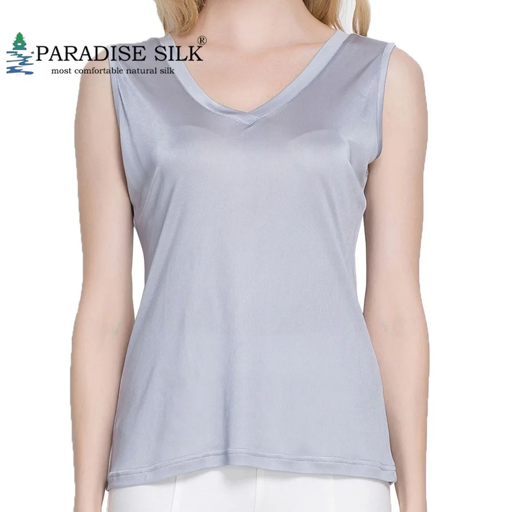 Special Offer Women's V Neck Vest 100% Pure Silk Knit Women's Double Side Sleeveless Tank T-Shirt Size M L XL XXL
Special Offer Women's V Neck Vest 100% Pure Silk Knit Women's Double Side Sleeveless Tank T-Shirt Size M L XL XXL