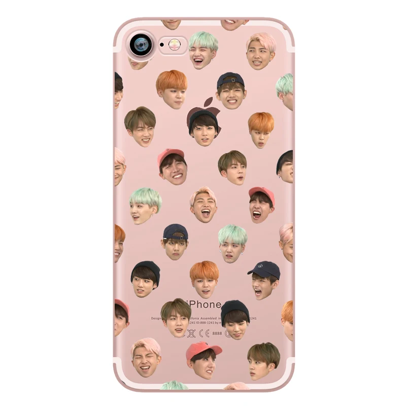BTS Korea Bangtan Boys Young Forever JUNG KOOK V Spring Day Phone Case for iphone 5s 6 6s 7 plus se 5 Silicone Clear Soft TPU (9)