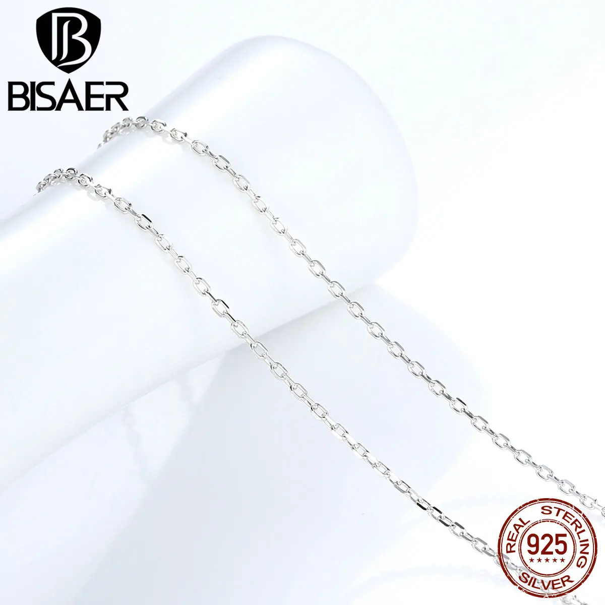 925 Sterling Silver Chain Necklace Lobster Clasp Adjustable Nyx Women Necklace Fashion Sterling Silver Jewelry Collares GXA009
925 Sterling Silver Chain Necklace Lobster Clasp Adjustable Nyx Women Necklace Fashion Sterling Silver Jewelry Collares GXA009
