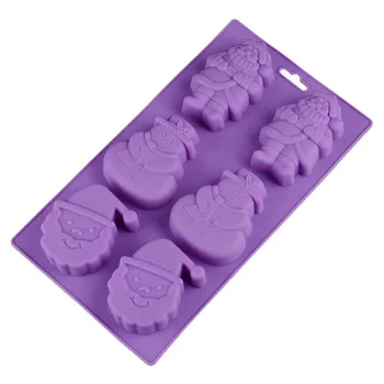 Silicone Mold Series Cake Mould Snowman Santa Handmade Soap Molds Resin Snowman Santa Claus Aroma Wax Mould 001 6 Hole Christmas
Silicone Mold Series Cake Mould Snowman Santa Handmade Soap Molds Resin Snowman Santa Claus Aroma Wax Mould 001 6 Hole Christmas