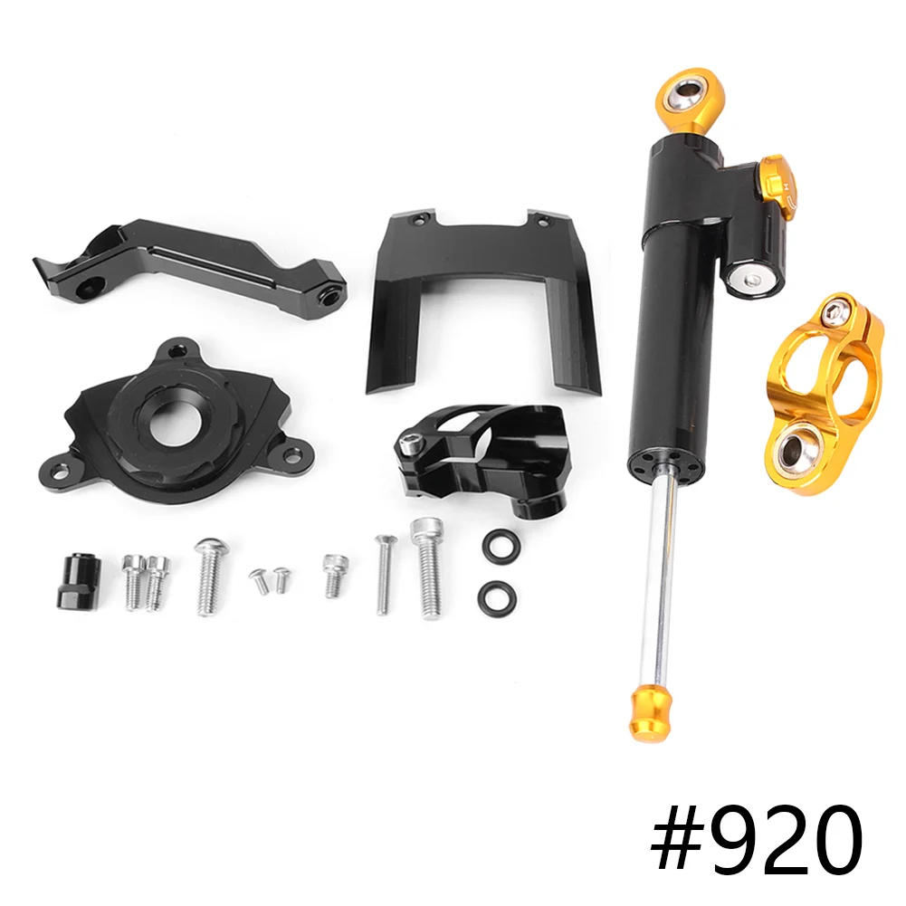 Motorcycle CNC Steering Damper Stabilizer w/ Bracket Set Saftety Control For Kawassaki Z1000 2015 2016 2017 Anodized Aluminum
Motorcycle CNC Steering Damper Stabilizer w/ Bracket Set Saftety Control For Kawassaki Z1000 2015 2016 2017 Anodized Aluminum