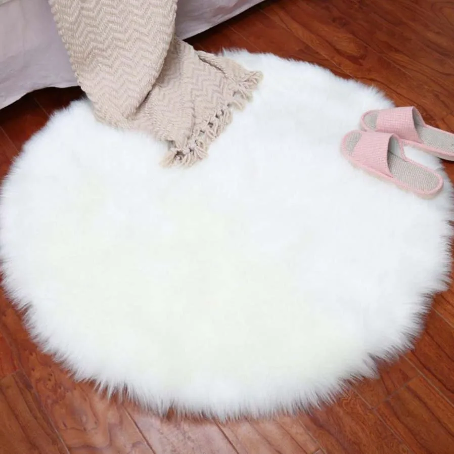 Maxi140 cm circle Long Plush Round Carpet Living Room Decoration Imitation Wool Carpet Kids Room Carpets Bedroom Shaggy Area Rug
Maxi140 cm circle Long Plush Round Carpet Living Room Decoration Imitation Wool Carpet Kids Room Carpets Bedroom Shaggy Area Rug