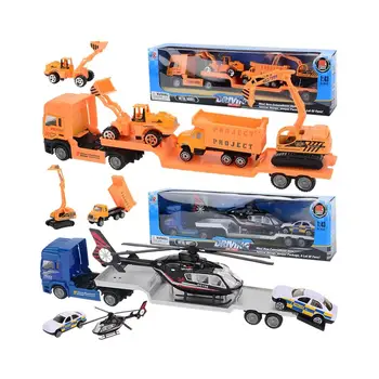 RCtown 4Pcs Large Alloy Engineering Vehicles Models Flat Trailers Aircraft Toys as Gifts for Kids zk30
RCtown 4Pcs Large Alloy Engineering Vehicles Models Flat Trailers Aircraft Toys as Gifts for Kids zk30