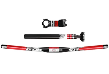 GUB XR Mountain Bike Bicycle CNC Aluminum Alloy Flat Bar Handlebar 31.8mm 600mm with 90mm stem 3 parts in 1 set
GUB XR Mountain Bike Bicycle CNC Aluminum Alloy Flat Bar Handlebar 31.8mm 600mm with 90mm stem 3 parts in 1 set