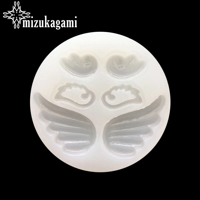 1pcs UV Resin Jewelry Liquid Silicone Mold Cute Angel Wings Shape Resin Charms Molds For DIY Intersperse Decorate Making Molds
1pcs UV Resin Jewelry Liquid Silicone Mold Cute Angel Wings Shape Resin Charms Molds For DIY Intersperse Decorate Making Molds