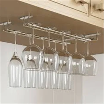 Stemware Wine Rack Holder Under Cabinet Shelf Wine Glass Hanger Storage Hanging Rail For Bar Or Kitchen Accessories Decoration
Stemware Wine Rack Holder Under Cabinet Shelf Wine Glass Hanger Storage Hanging Rail For Bar Or Kitchen Accessories Decoration