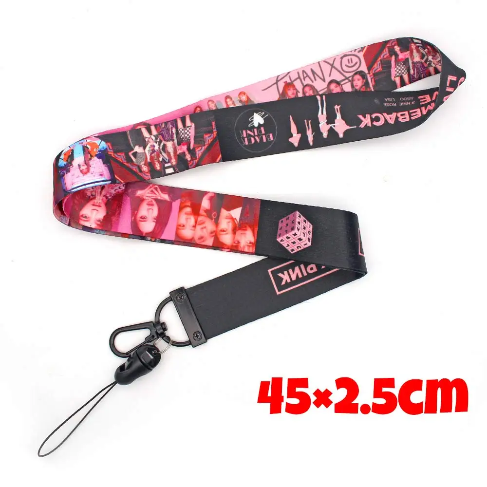 POFUNUO BLACKPINK Phone Rope JISOO JENNIE ROSE LISA Pattern Neck Strap Badge Holder DIY Charm Hang Lariat Key Lanyard Cute Gift
POFUNUO BLACKPINK Phone Rope JISOO JENNIE ROSE LISA Pattern Neck Strap Badge Holder DIY Charm Hang Lariat Key Lanyard Cute Gift